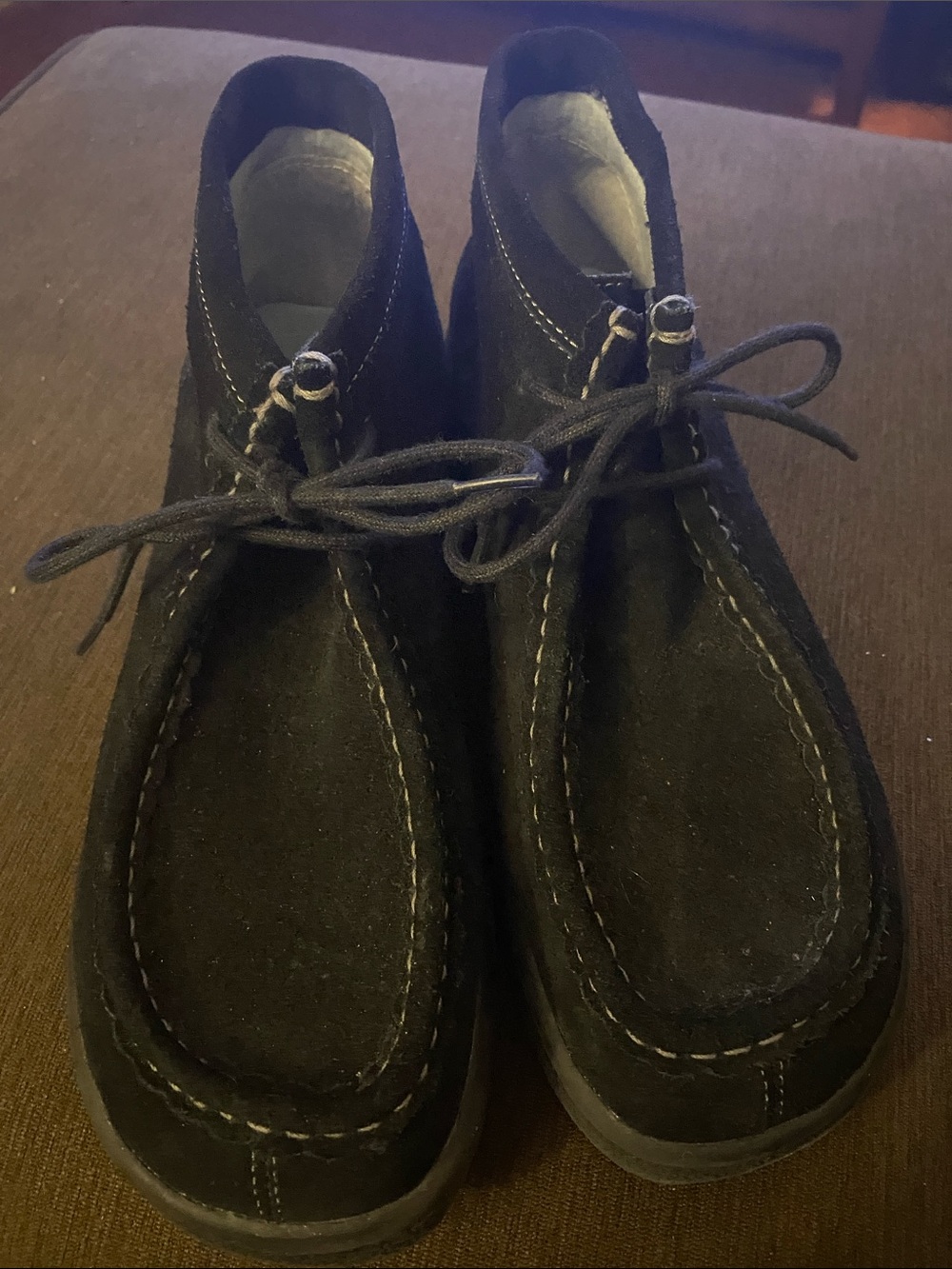 Report Koala Platform Chukka Boots Black Size 9